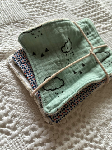 Débarbouillettes bébé x 3