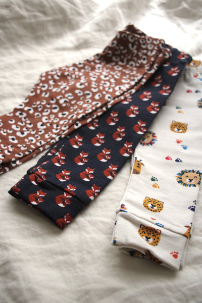 Leggings imprimés dès la naissance